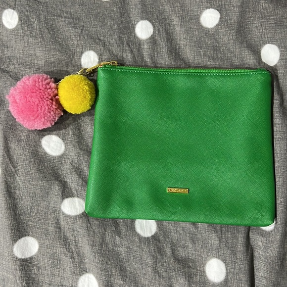 NWOT Studio DIY cactus clutch with pom poms - Picture 3 of 3
